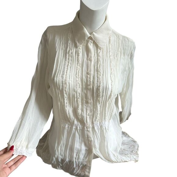 Vintage Button Up Top - Picture 5 of 6